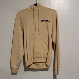 Brighton Tan Hoodie with Front Pocket